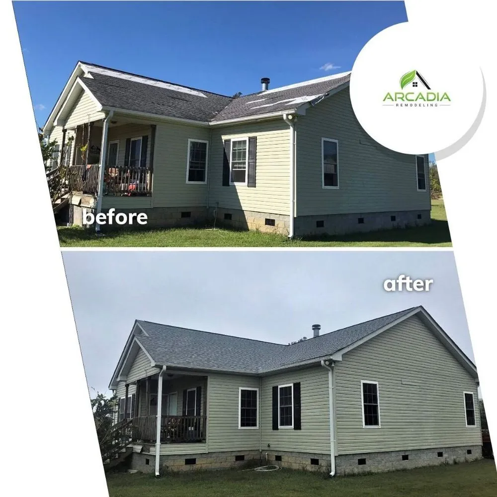 Slide of Arcadia Roofing and Siding
