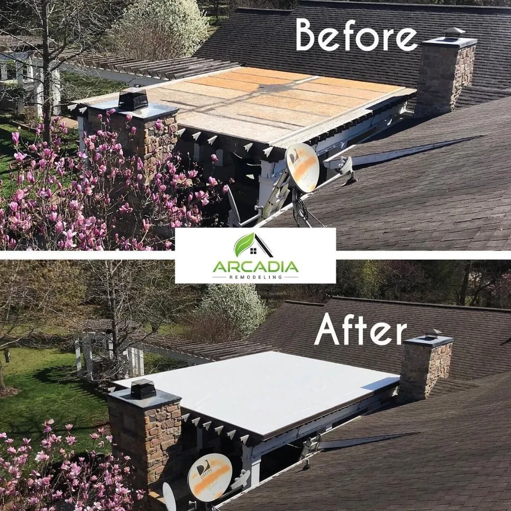 Slide of Arcadia Roofing and Siding