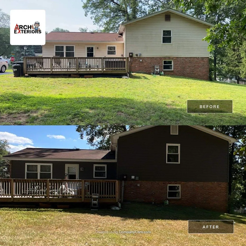 Professional storm damage roof repair near you in Ijamsville, MD by Arch Exteriors
