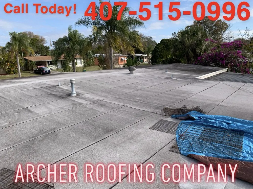 Slide of Archer Roofing Company