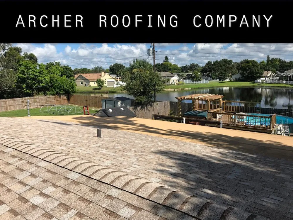 Slide of Archer Roofing Company