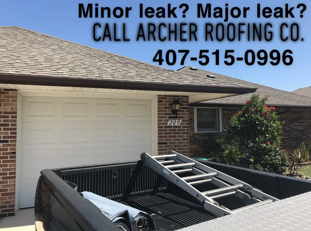 Slide of Archer Roofing Company