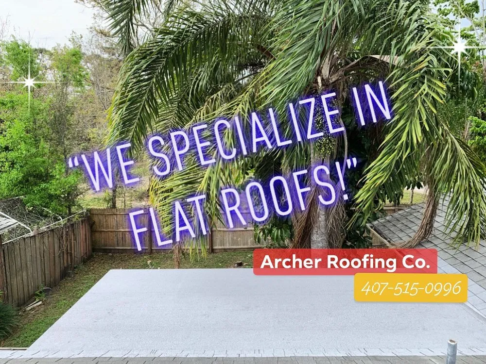 Slide of Archer Roofing Company