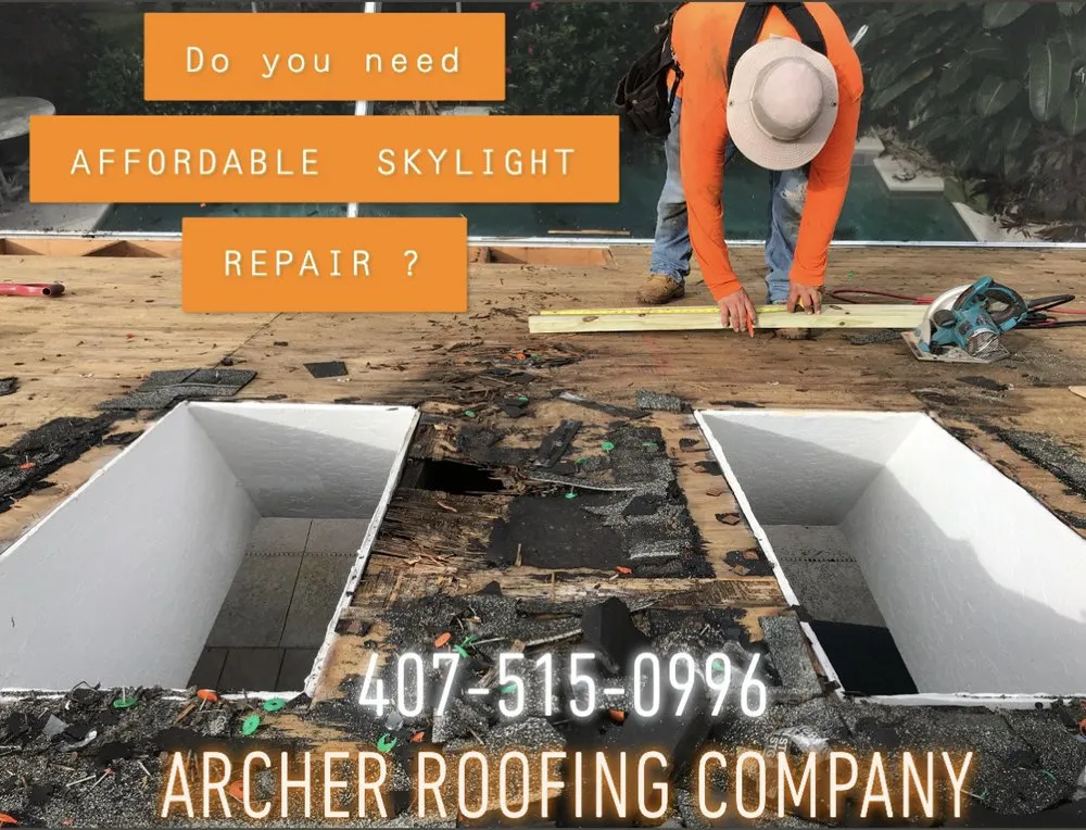 Slide of Archer Roofing Company