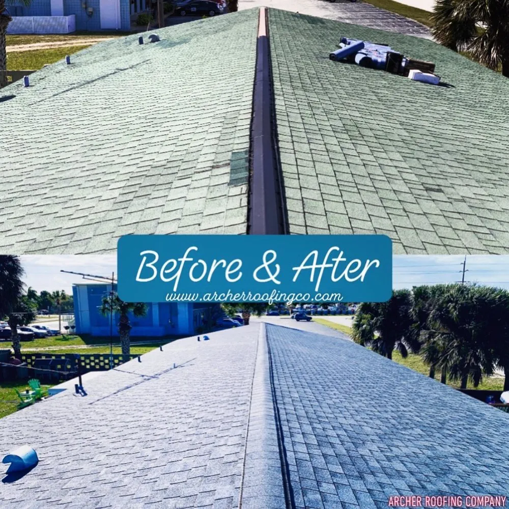 Slide of Archer Roofing Company