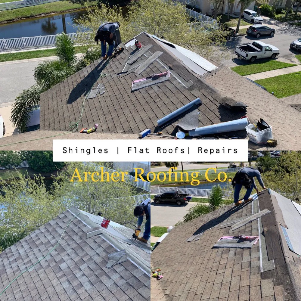 Slide of Archer Roofing Company