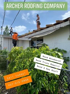 Archer Roofing Company Logo