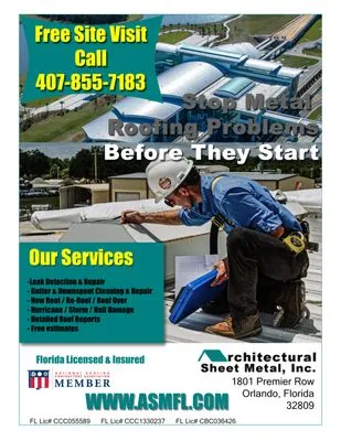 Architectural Sheet Metal Logo