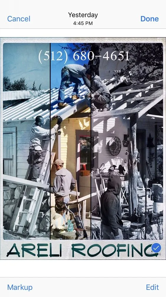 Slide of Areli Roofing