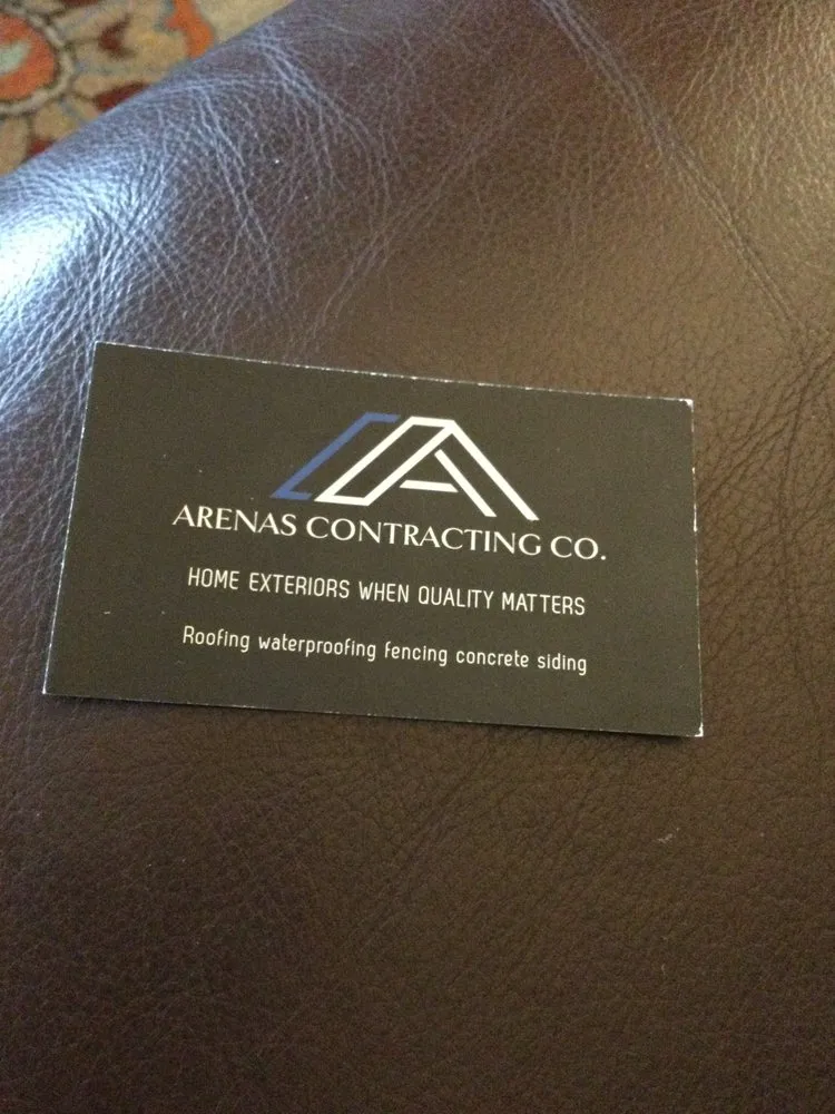 Slide of Arenas Contracting