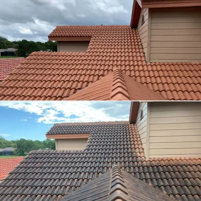 Slide of Ares Roof & Gutter Cleaning