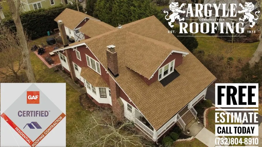 Slide of Argyle Roofing