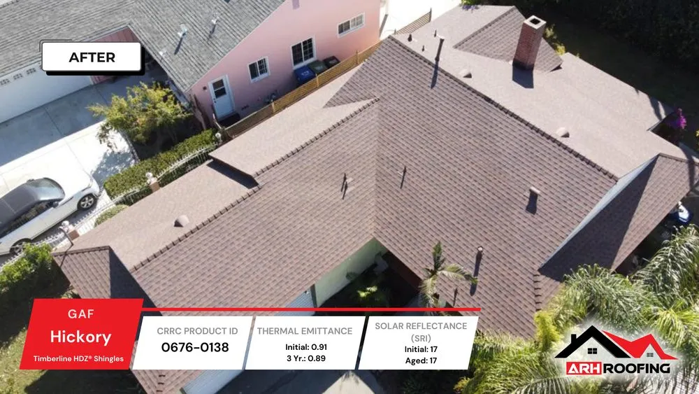 Licensed shingle roofing service in Granada Hills, CA - ARH Roofing