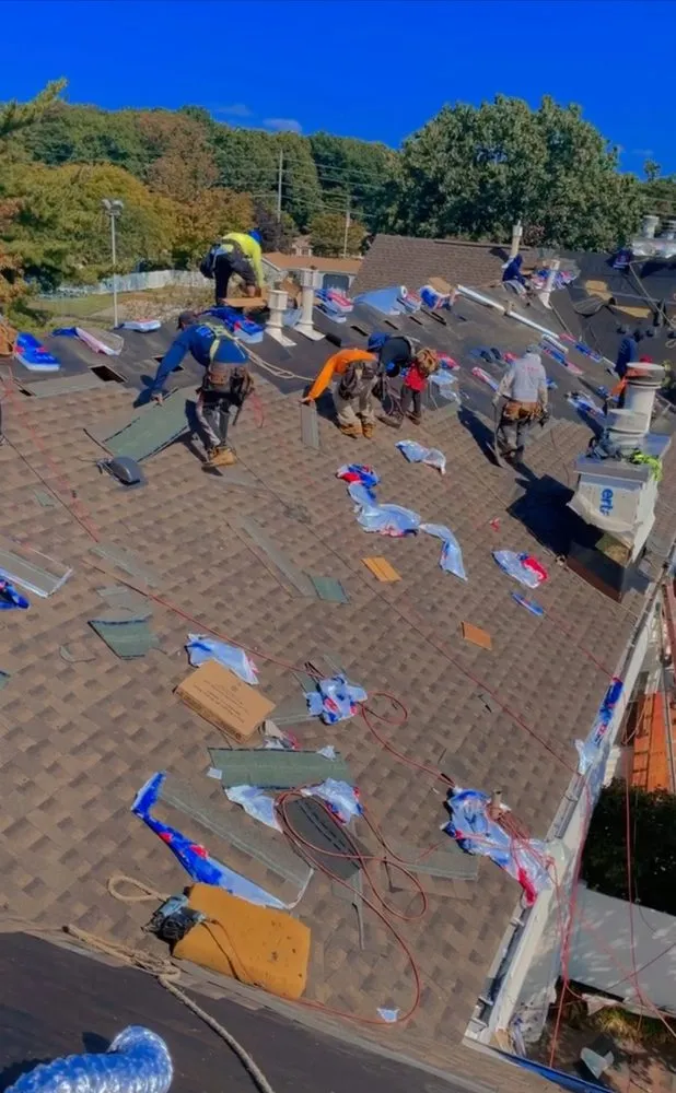 Slide of Arial Roofing