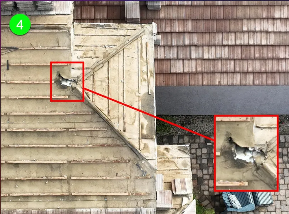 Slide of Arizona Roof Rescue