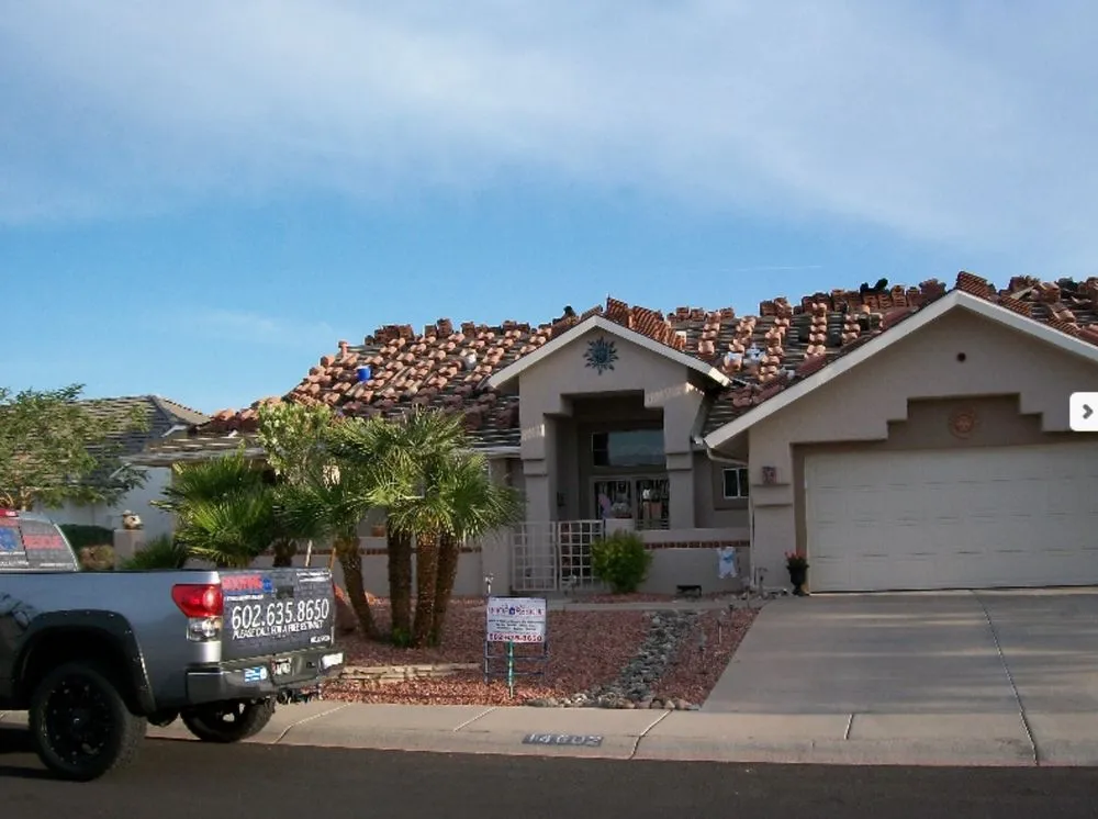 Slide of Arizona Roof Rescue