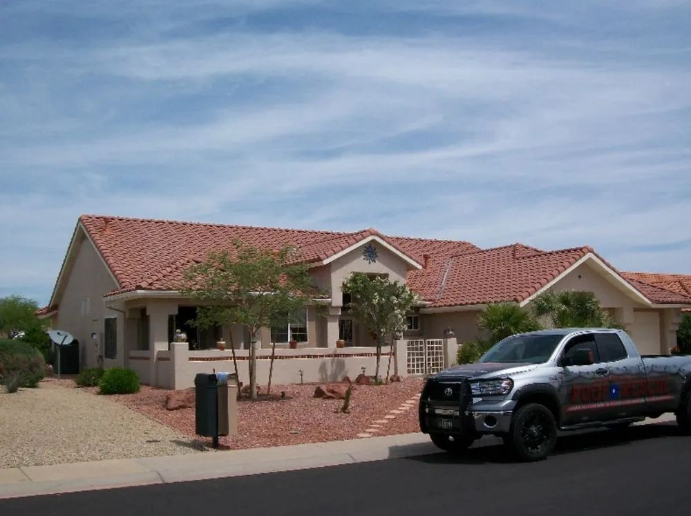 Slide of Arizona Roof Rescue
