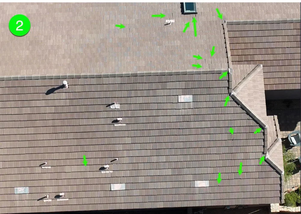 Slide of Arizona Roof Rescue