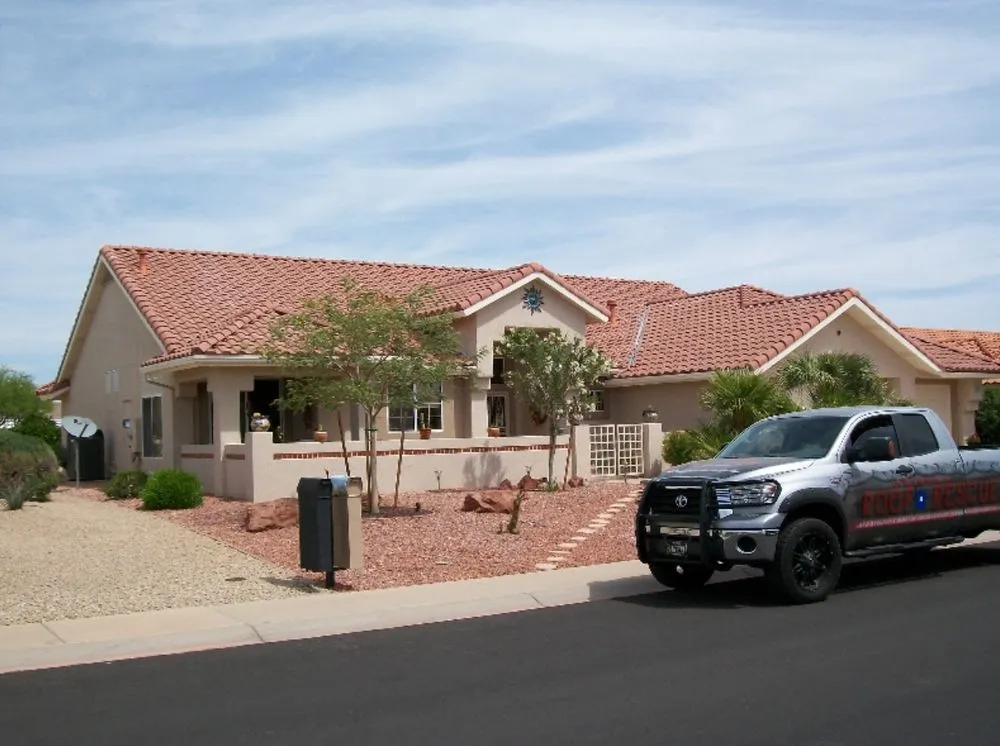 Slide of Arizona Roof Rescue