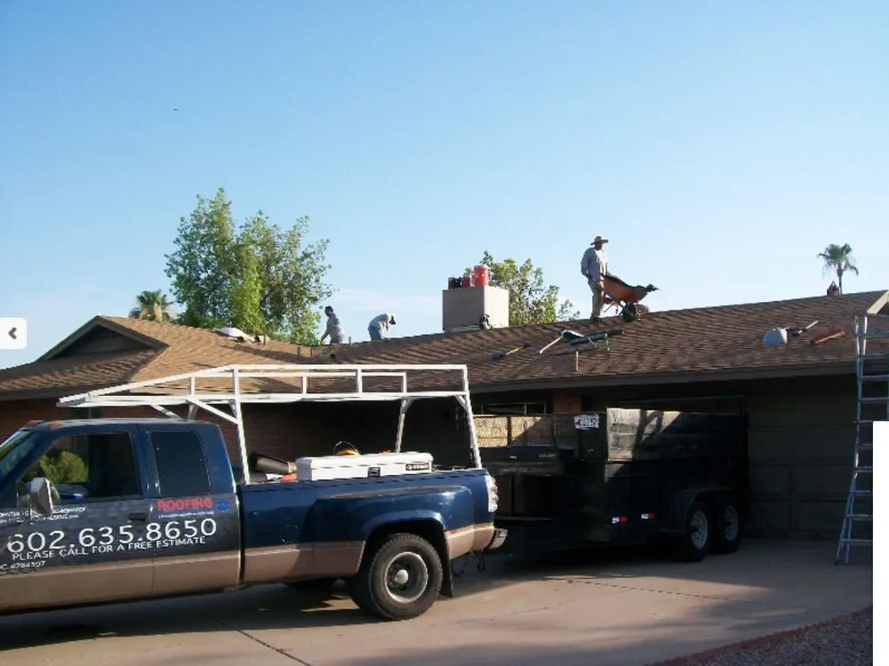 Slide of Arizona Roof Rescue