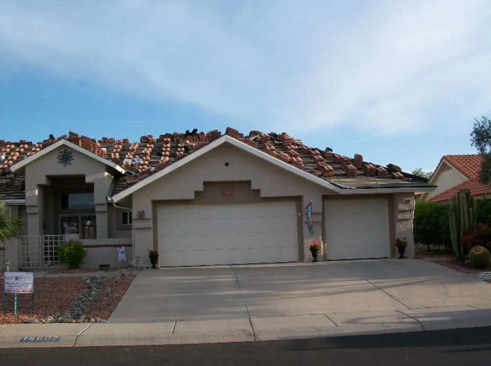 Slide of Arizona Roof Rescue