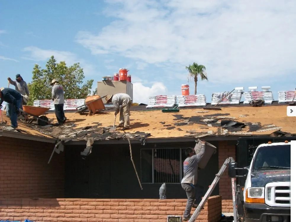 Slide of Arizona Roof Rescue