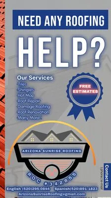 Arizona Sunrise Roofing Logo