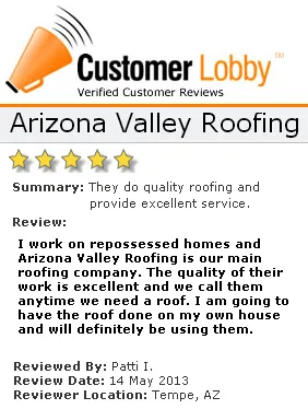 Slide of Arizona Valley Roofing