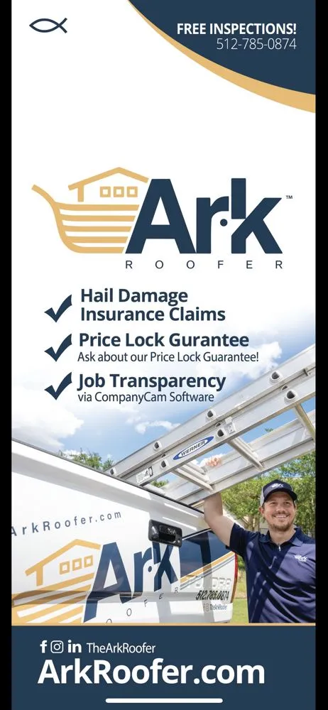 Slide of Ark Roofer