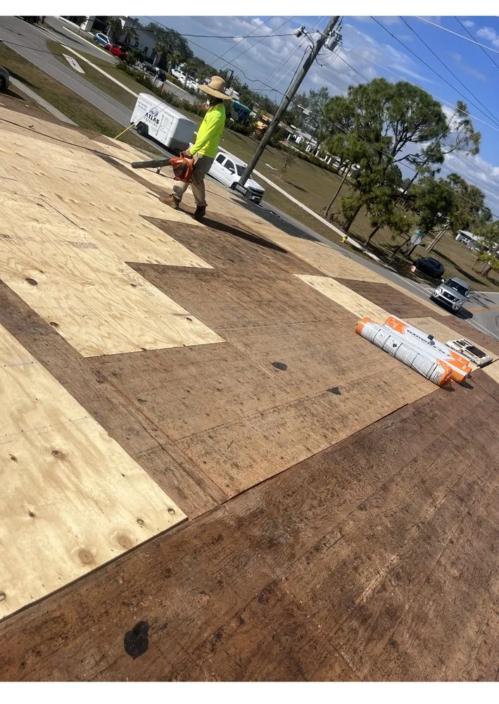 Slide of Ark Roofing and solar