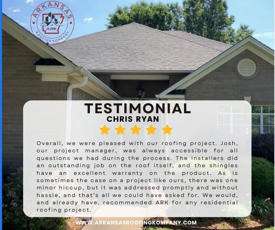 Slide of Arkansas Roofing Kompany