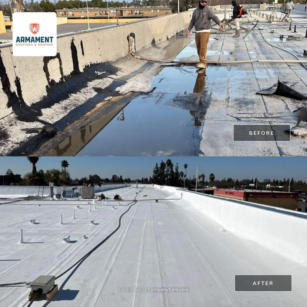 Slide of Armament Coatings & Roofing