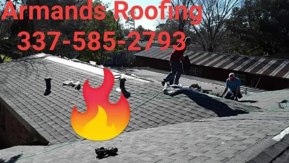 Slide of Armands Roofing