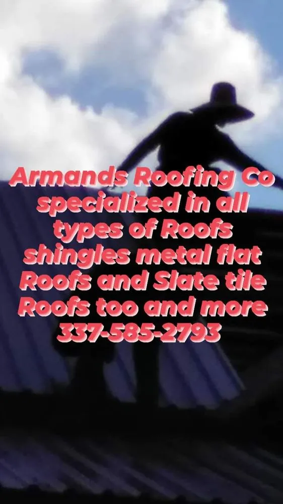 Slide of Armands Roofing