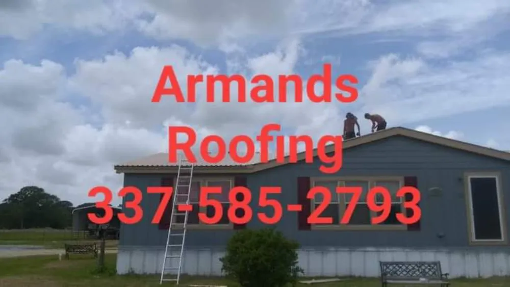 Slide of Armands Roofing