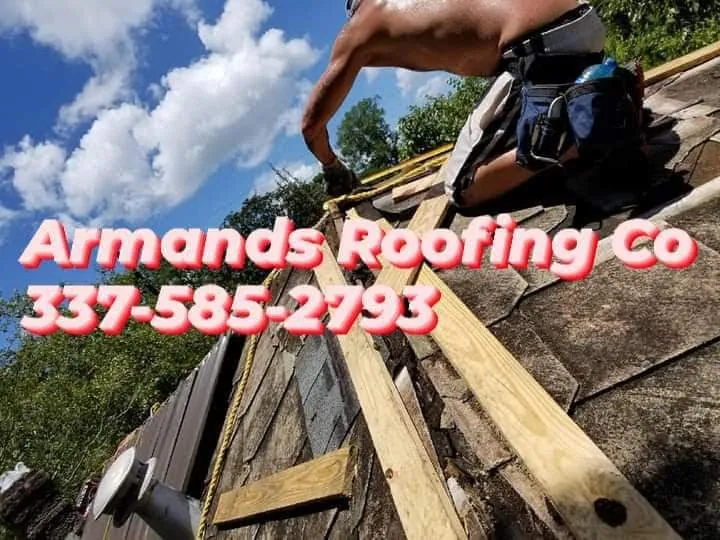 Slide of Armands Roofing