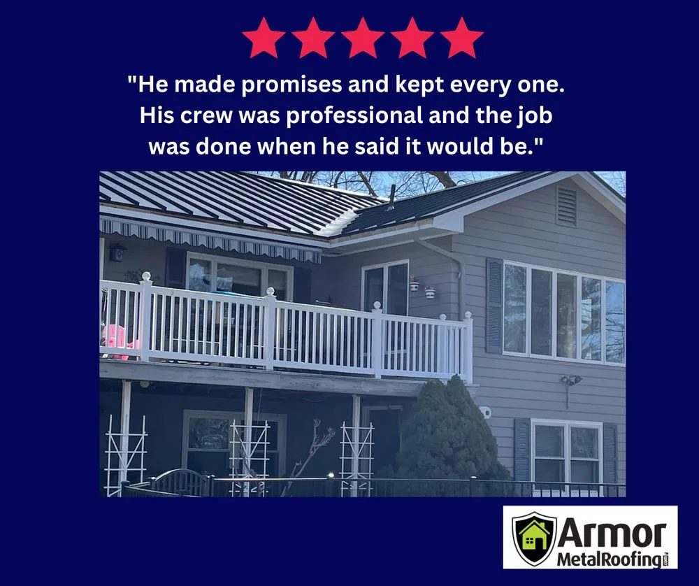 Slide of Armor Metal Roofing