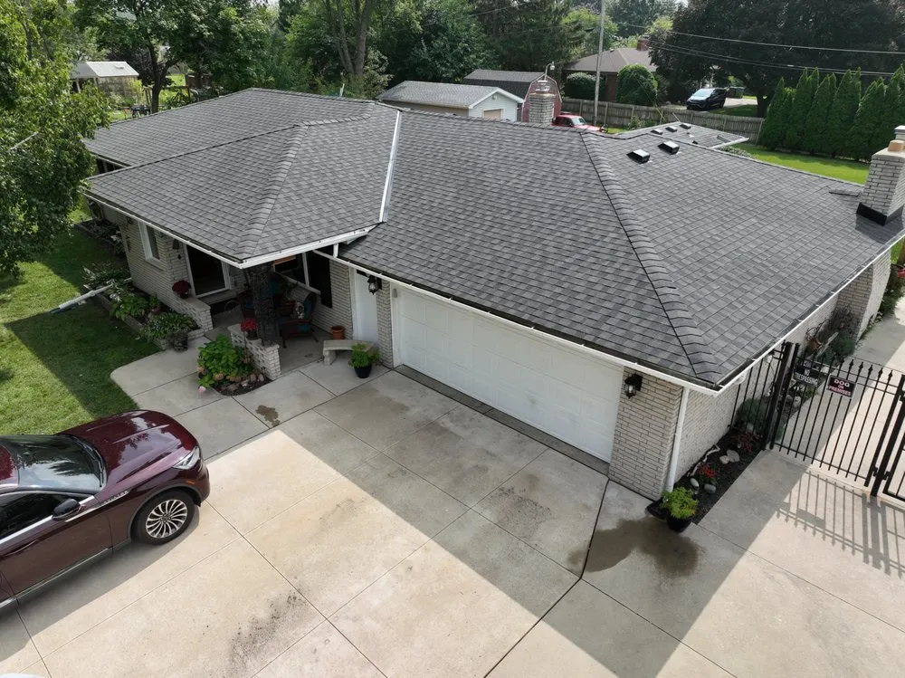 Emergency roof installation in New Hudson, MI by Armor Roofing