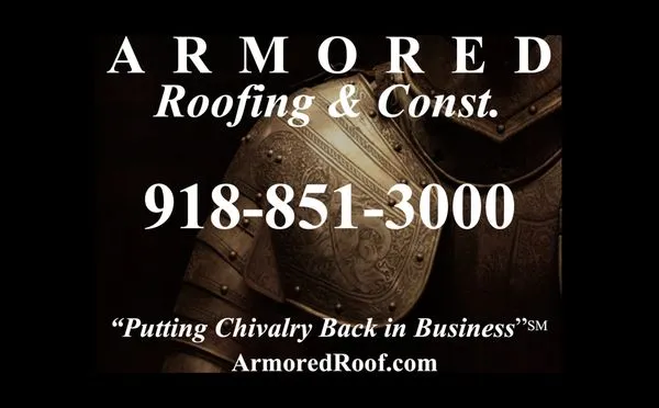 Armored Roofing & Construction Logo