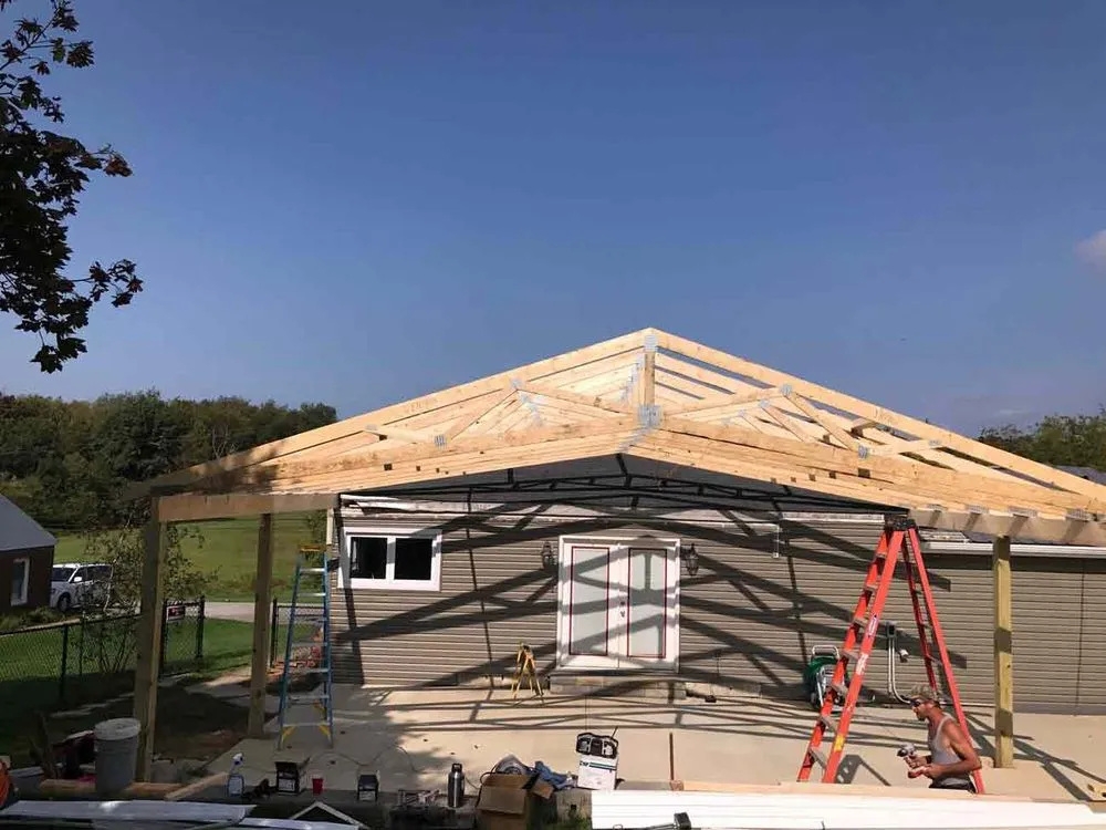 Licensed storm damage roof repair in Avonmore, PA by Armstrong Home Improvements