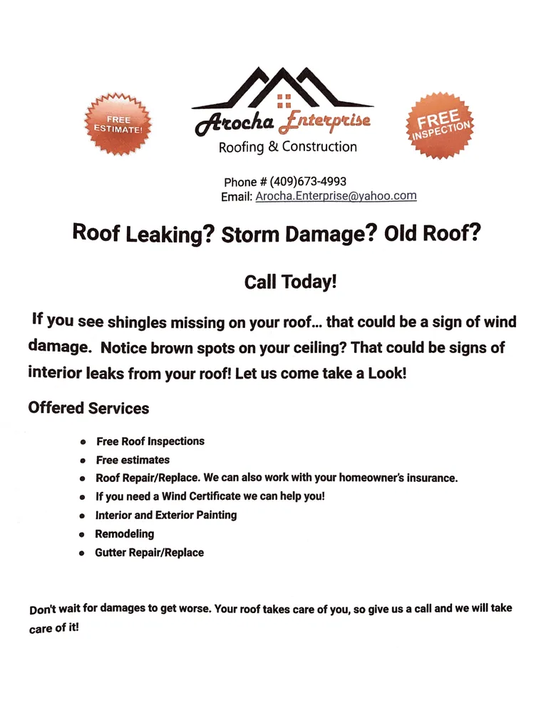 Slide of Arocha Enterprise