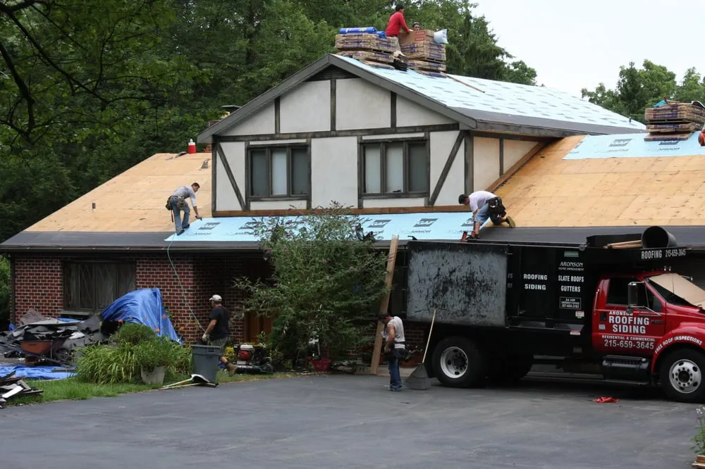 Slide of Aronson Roofing and Siding