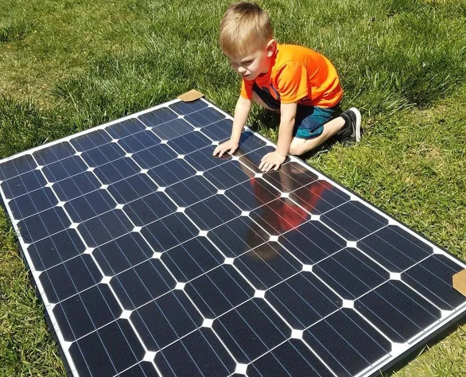 Slide of Array of Solar