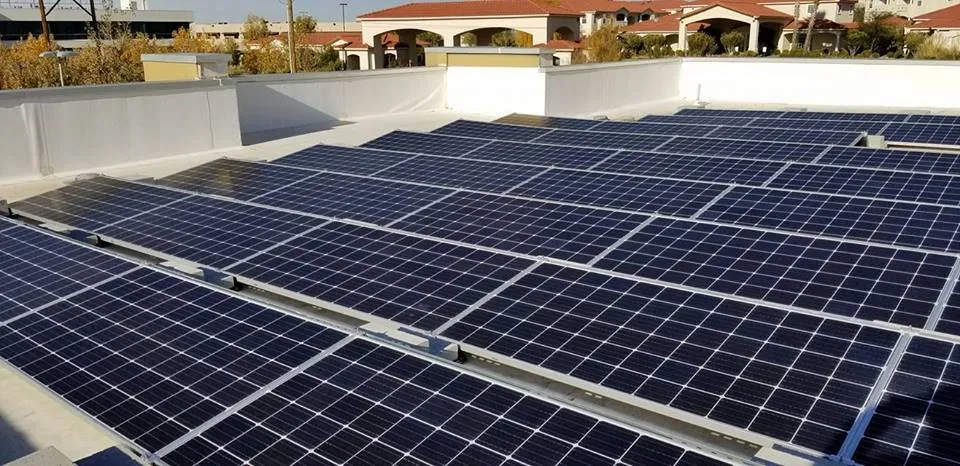 Slide of Array of Solar