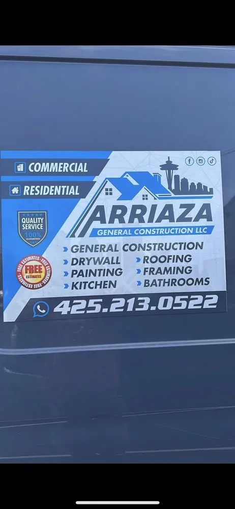 Slide of Arriaza General Construction