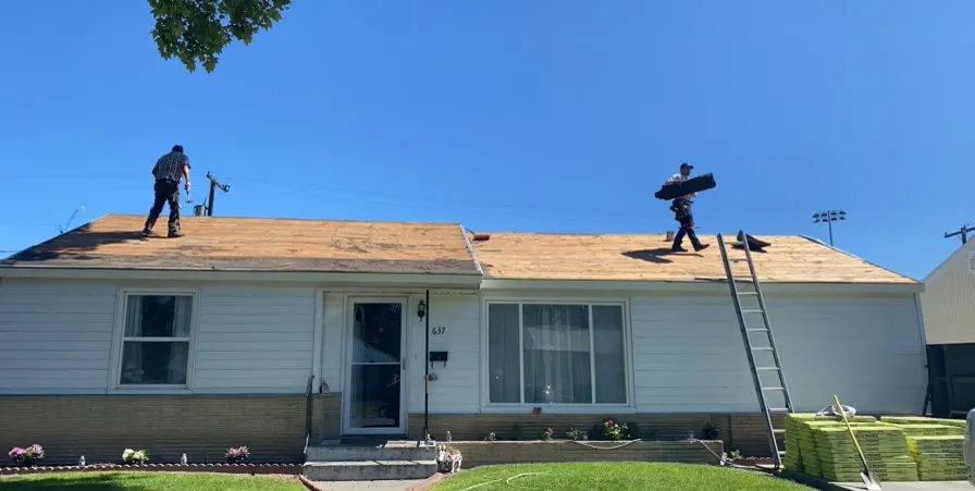 Slide of Arrow Point Roofing & Gutters