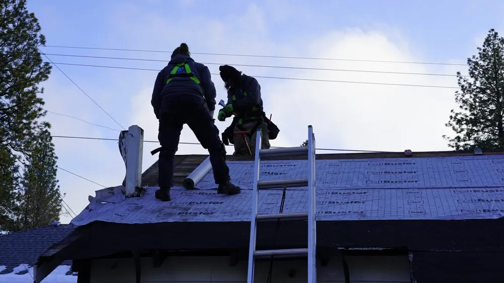 Slide of Arrow Point Roofing & Gutters