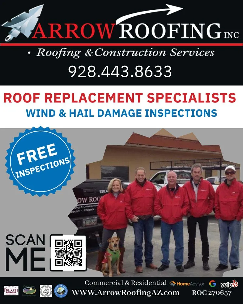 Slide of Arrow Roofing