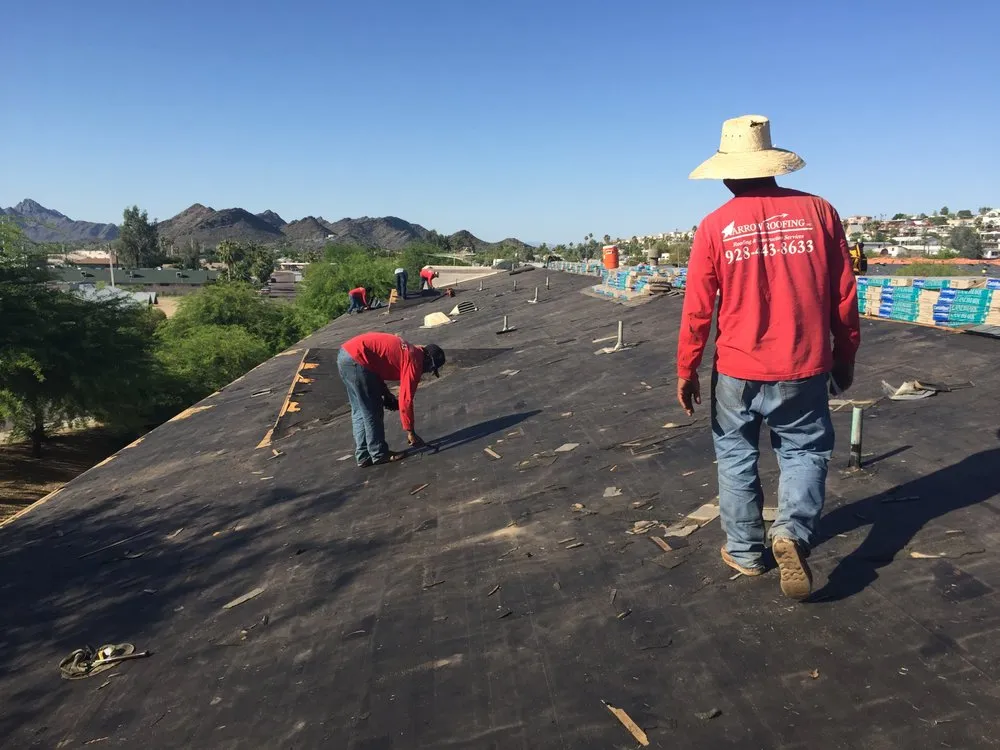 Slide of Arrow Roofing