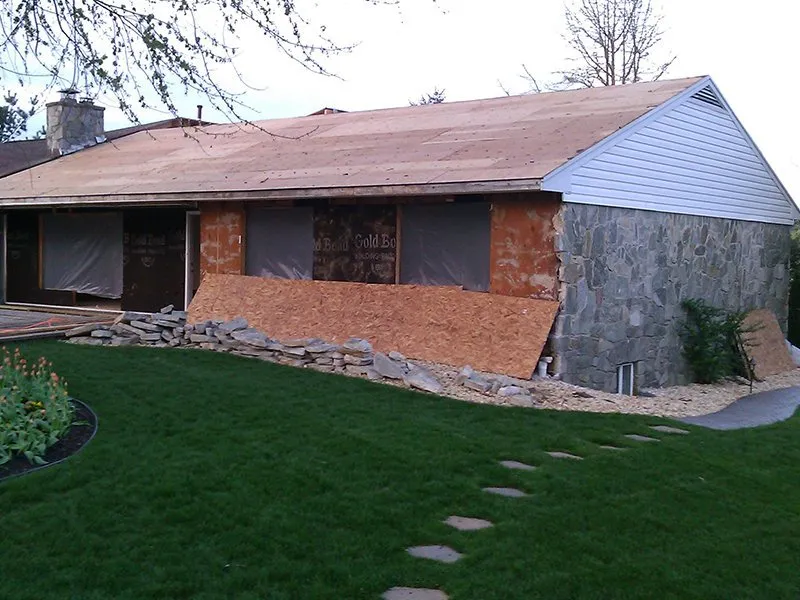 Slide of Arrow Spouting Service